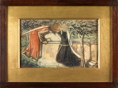 Kuningas Arthurin hauta (väripainatus) tekijältä Frederick Hollyer