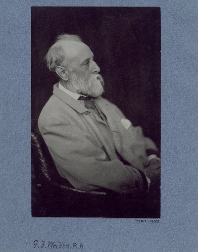George Frederick Wattsin (1817-1904) muotokuva tekijältä Frederick Hollyer