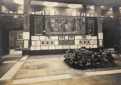 Edward Burne-Jonesin muistonäyttely uudessa galleriassa tekijältä Frederick Hollyer