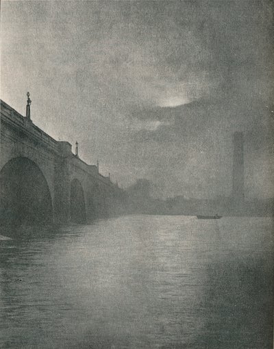Waterloon silta, 1877 tekijältä Frederick Hollyer