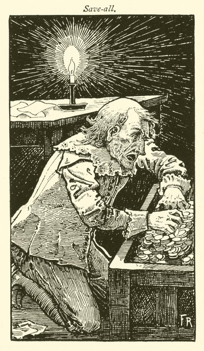 Tallenna kaikki (kaiverrus) tekijältä Frederick Hurten Rhead