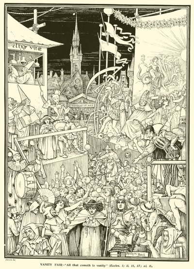 Vanity Fair (kaiverrus) tekijältä Frederick Hurten Rhead