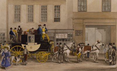 Blenheim, lähtö tähtihotellista, Oxford tekijältä Frederick James Havell