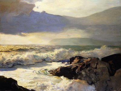 Sadepilvet ja meri tekijältä Frederick Judd Waugh