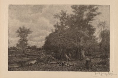 Nimetön (New York Landscape) tekijältä Frederick Juengling