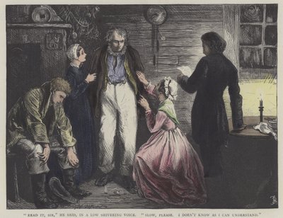 Kuvitus David Copperfieldille tekijältä Frederick L. Bernard