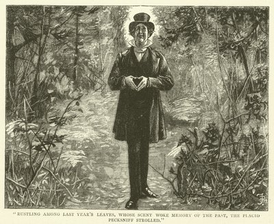 Kuvitus Martin Chuzzlewitille tekijältä Frederick L. Bernard
