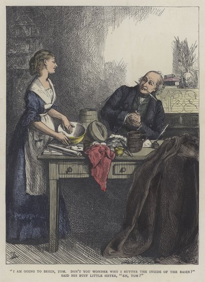 Kuvitus Martin Chuzzlewitille tekijältä Frederick L. Bernard