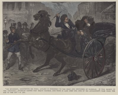 Kuvitus Nicholas Nicklebylle tekijältä Frederick L. Bernard