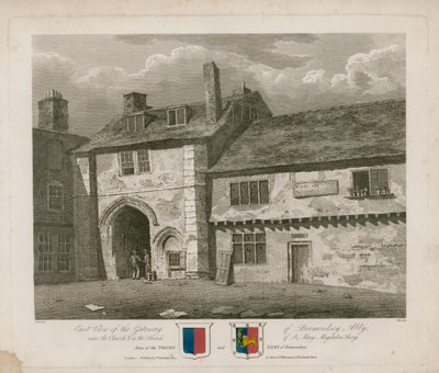 Bermondsey Abbeyn portti tekijältä Frederick Nash