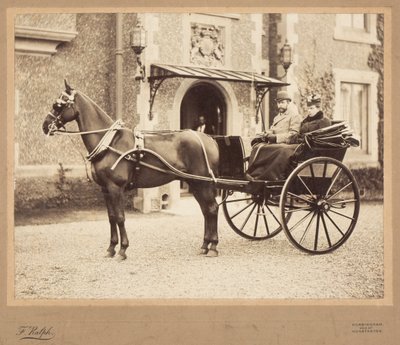 Kuningas Yrjö V ja kuningatar Maria, noin 1890 tekijältä Frederick Ralph