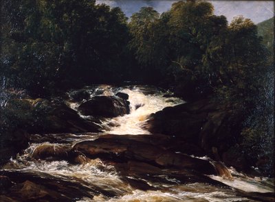 "A Devonshire Stream", 1860 tekijältä Frederick Richard Lee
