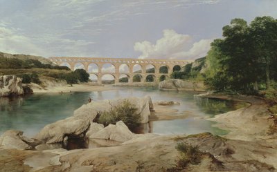 Pont du Gard, 1862 tekijältä Frederick Richard Lee