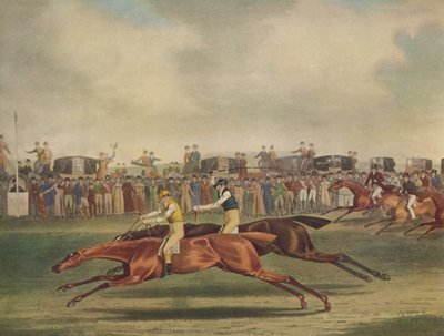 "Sir Joshua Beating Motherfucker at Newmarket", c1816, 1929 tekijältä Frederick Rosenberg