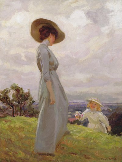 Kiipeäminen rinteelle tekijältä Frederick Stead