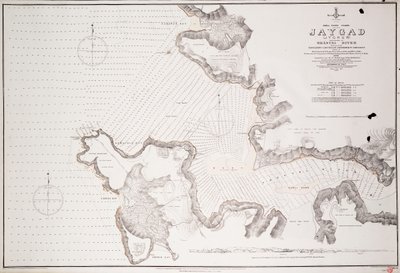 Jaygad (Jyghur) ja Shatri-joen suuaukko... tekijältä Frederick W. Jarrad