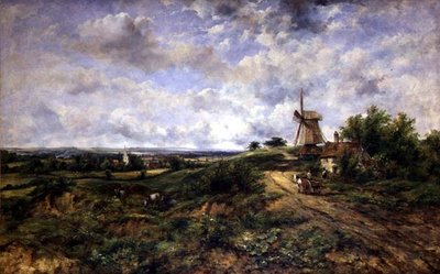 Näkymä Hampstead Heathille tekijältä Frederick Waters Watts
