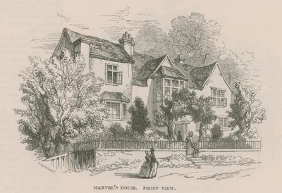 Andrew Marvelin talo, Highgate, Lontoo tekijältä Frederick William Fairholt