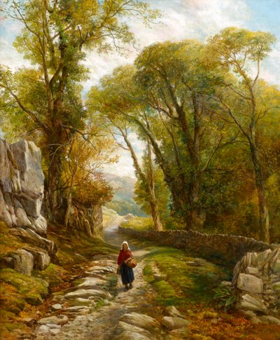 Metsäkävely, 1872 tekijältä Frederick William Hulme