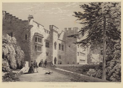 Brougham Hall, Westmoreland (kaiverrus) tekijältä Frederick William Hulme