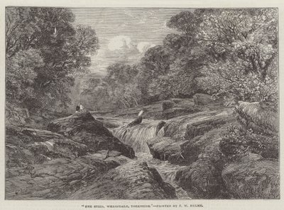 The Strid, Wharfdale, Yorkshire tekijältä Frederick William Hulme