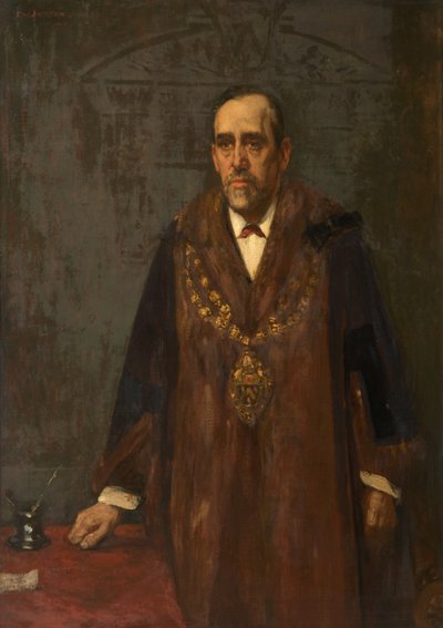 Jackson Brierleyn muotokuva, noin 1898-99 (Öljy kankaalle) tekijältä Frederick William Jackson