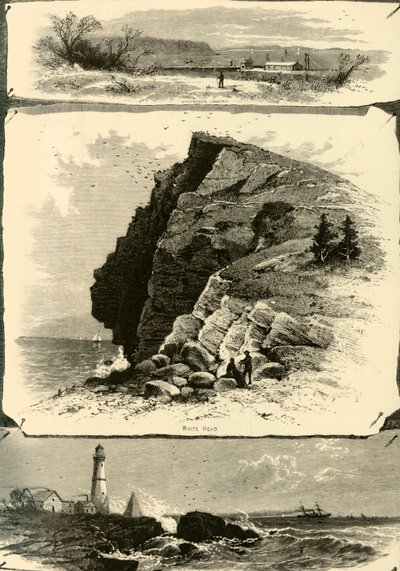 "Portlandin satama ja saaret", 1874. tekijältä Frederick William Quartley