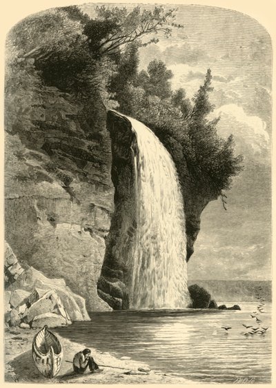 "Silver Cascade", 1872. tekijältä Frederick William Quartley