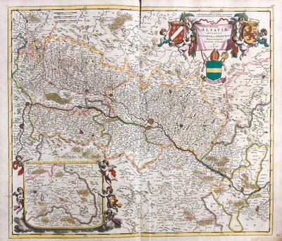 Alsace, Ranska tekijältä Frederick de Wit