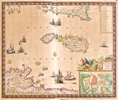 Malta tekijältä Frederick de Wit