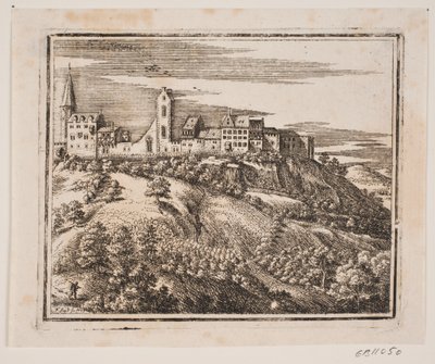 Vasemmalla on vuoristokaupunki tekijältä Frederik Laub