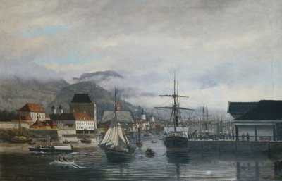 Bergenin satama, Tollboden tekijältä Frederik Sorvig