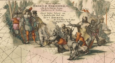 Etelä-Amerikan eteläisempi alue Rio de la Platasta Magellanin salmen kautta Toraltumiin tekijältä Frederik de Wit