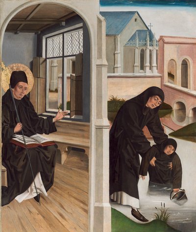 Pyhän Benedictuksen ihme tekijältä French 15th Century
