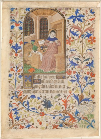 Pyhä Luke tekijältä French 15th Century