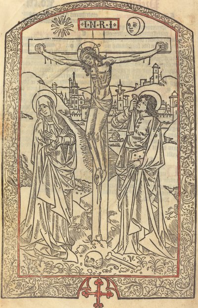 Ristiinnaulitseminen tekijältä French 15th Century