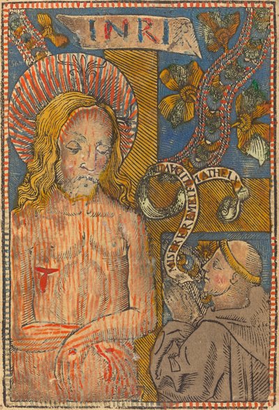Surun mies fransiskaanin kanssa tekijältä French 15th Century
