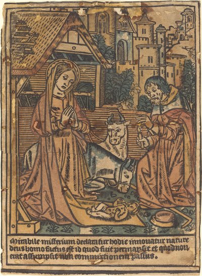 Syntymä tekijältä French 15th Century