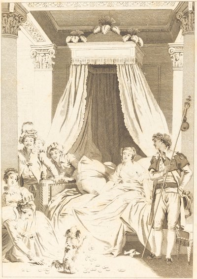 Pieni koira tekijältä French 18th Century