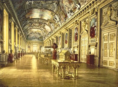 Galleria Louvressa, Pariisissa, 1890-1900 tekijältä French Photographer