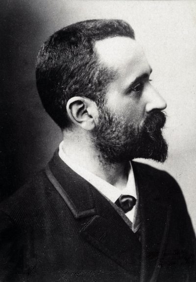 Alphonse Bertillon (1853-1914), ranskalainen tutkija, antropometrian luoja. tekijältä French Photographer