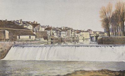 Aurillac, Vanhoja taloja Jordannen rannalla tekijältä French Photographer
