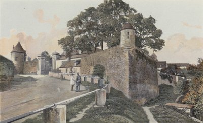 Avallon, vanhat linnoitukset tekijältä French Photographer