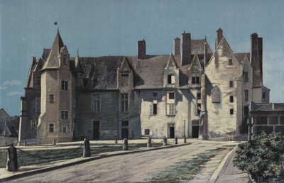 Bauge, Chateau (kaupungintalo ja santarmi), yhdessä aukiolla tekijältä French Photographer