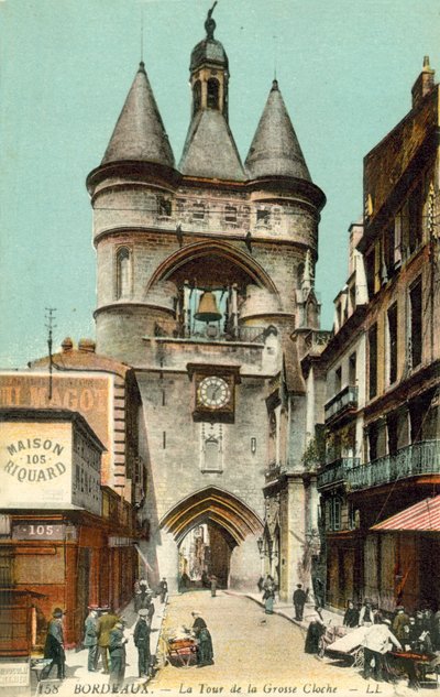 Bordeaux, Ranska, Iso kellotorni tekijältä French Photographer