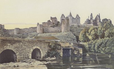 Bressuire, Linnan rauniot, Ulkopuoli, S O -näkymä tekijältä French Photographer