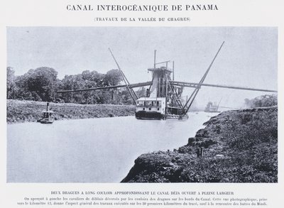 Panaman valtamertenvälinen kanava, Chagres Valley Works (m/w kuva) tekijältä French Photographer