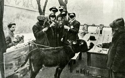 Juhlista huijausta: Salon des Independantsissa esiteltiin vuonna 1910 "Excessive Futurist Painter" Boronalin signeeraama maalaus "Et le soleil lesleep sur l"Adriatic", joka oli suuri menestys. Kangas oli itse asiassa maalattu käyttäen a tekijältä French Photographer