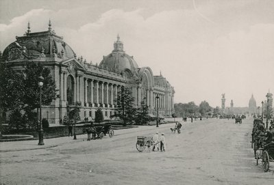 Champs-Elysees, Let Petit Palais, Champs Elysees, Pieni palatsi (valokaiverrus) tekijältä French Photographer