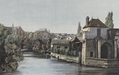 Chartres, Näkymä Courtillen sillalta tekijältä French Photographer